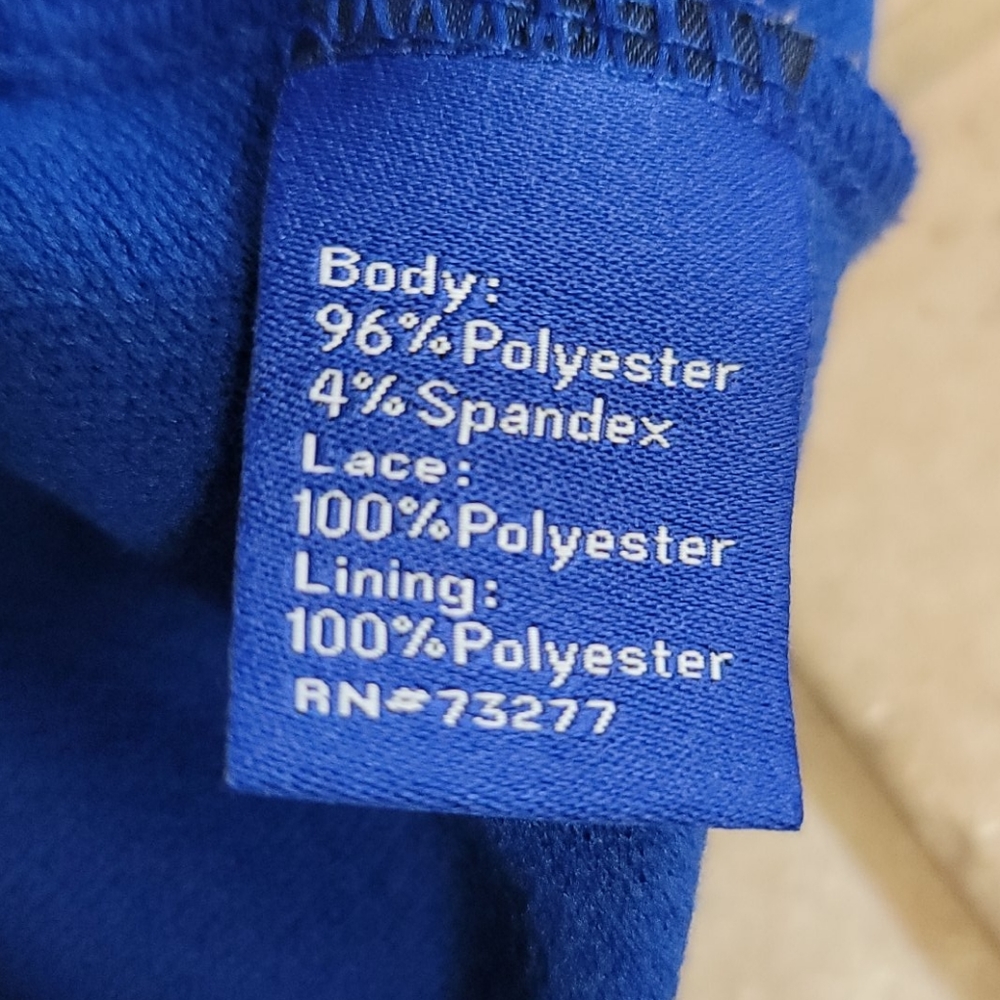 Apt. 9 Sleevesless Royal Blue Dress, Junior Medium - Picture 6 of 8